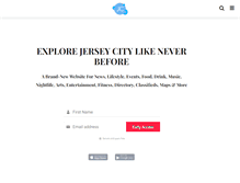 Tablet Screenshot of jerseycitylife.com